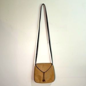Vintage Liz Claiborne faux suede crossbody